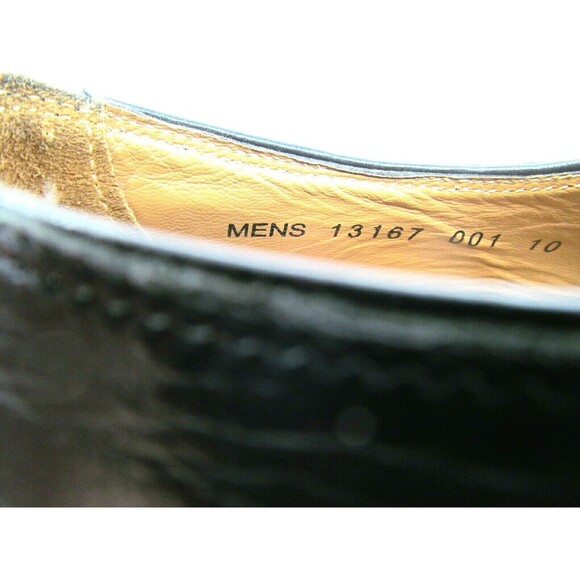 Florsheim Single Monk Strap Black Leather Oxfords Mens Size US 10 D - Picture 7 of 11